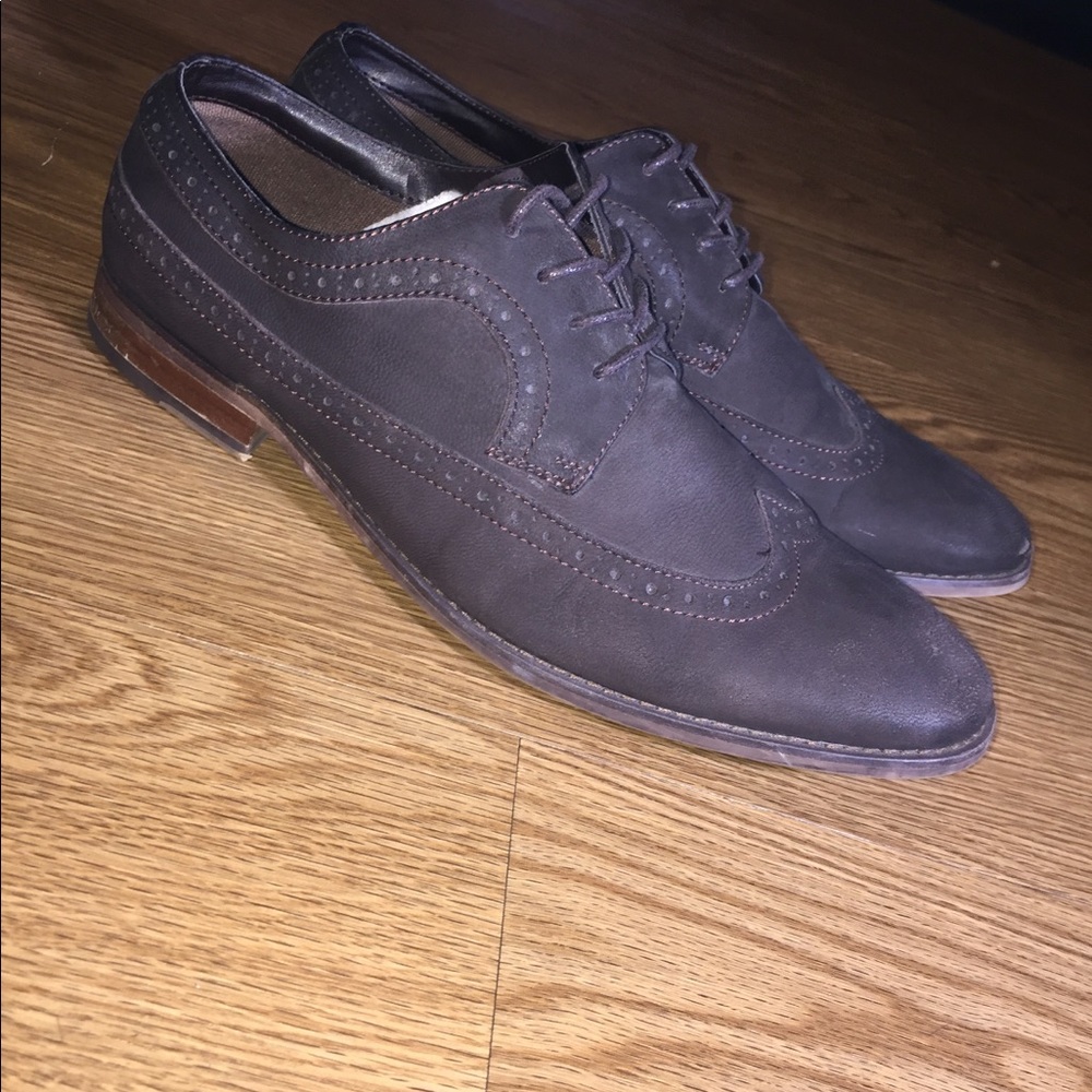 Brown men aldo shoes size 9.5 Oxford shoes dress